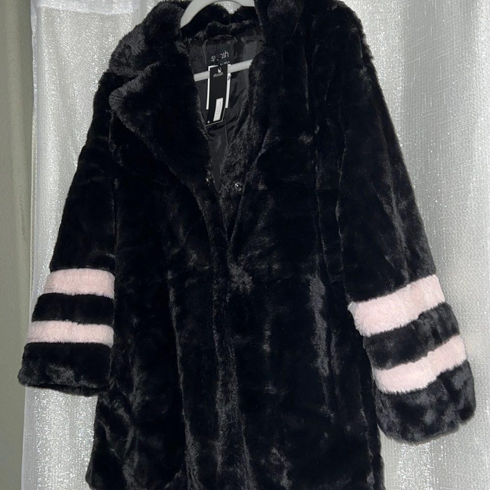 Black Fur Coat